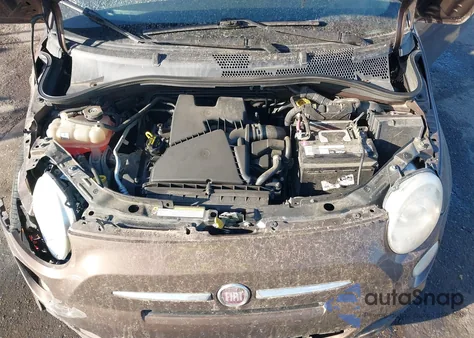 2012 Fiat 500 Sport z USA, uszkodzony, nr VIN 3C3CFFBRXCT169254